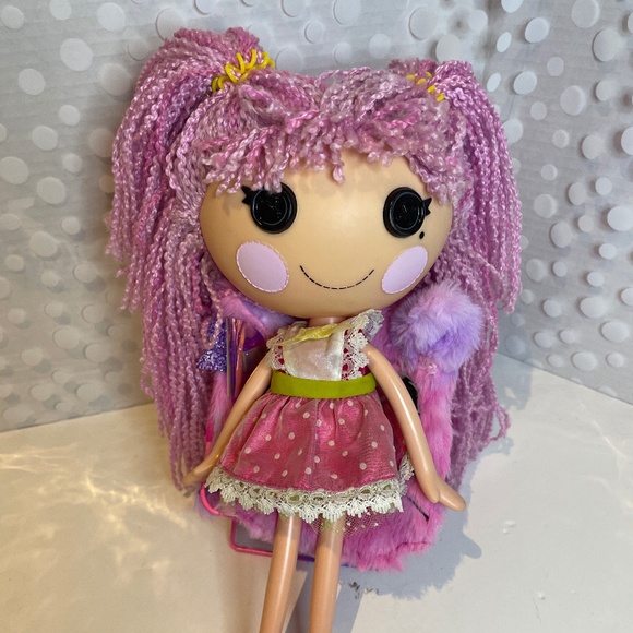 LaLaLoopsy 🧶Loopy Hair Jewel Sparkles doll & Pinkpetal Pony - Picture 2 of 15